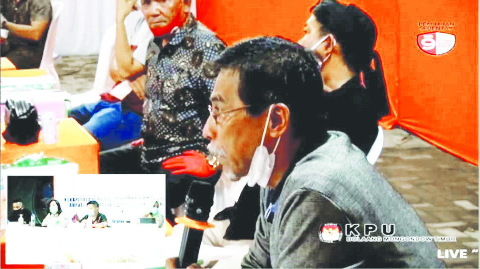 Hadir di Pleno KPU, Sehan Pertanyakan Data Pemilih